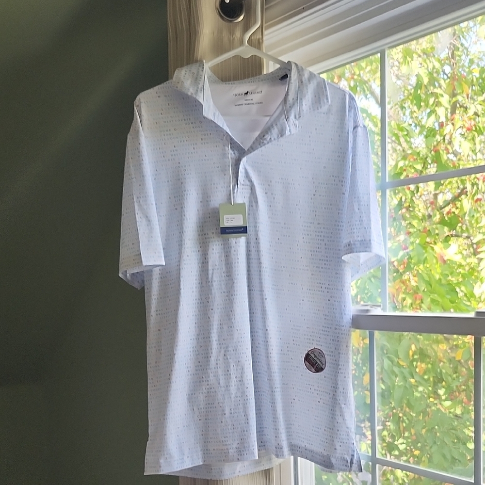 Men's White Short Sleeve Shirt